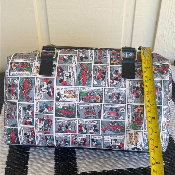 Comic Print old Micky Mouse & Mini Mouse Classic Women's Purse ”1 f X 8” inch - Picture 7 of 8